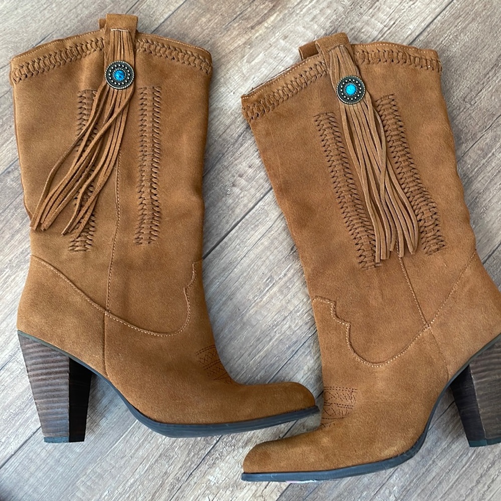 Reba Hades leather boots